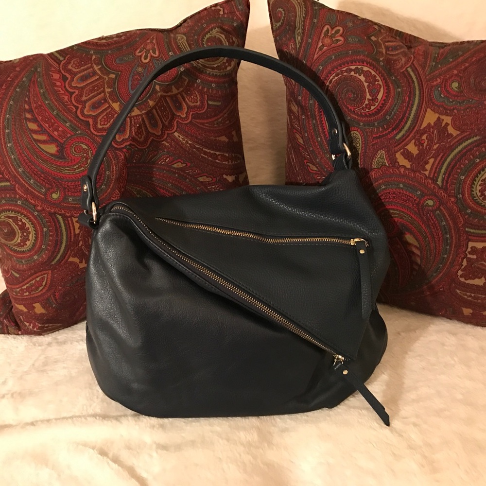 Sondra Roberts Navy Shoulder Bag